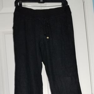 Black Linen Pants